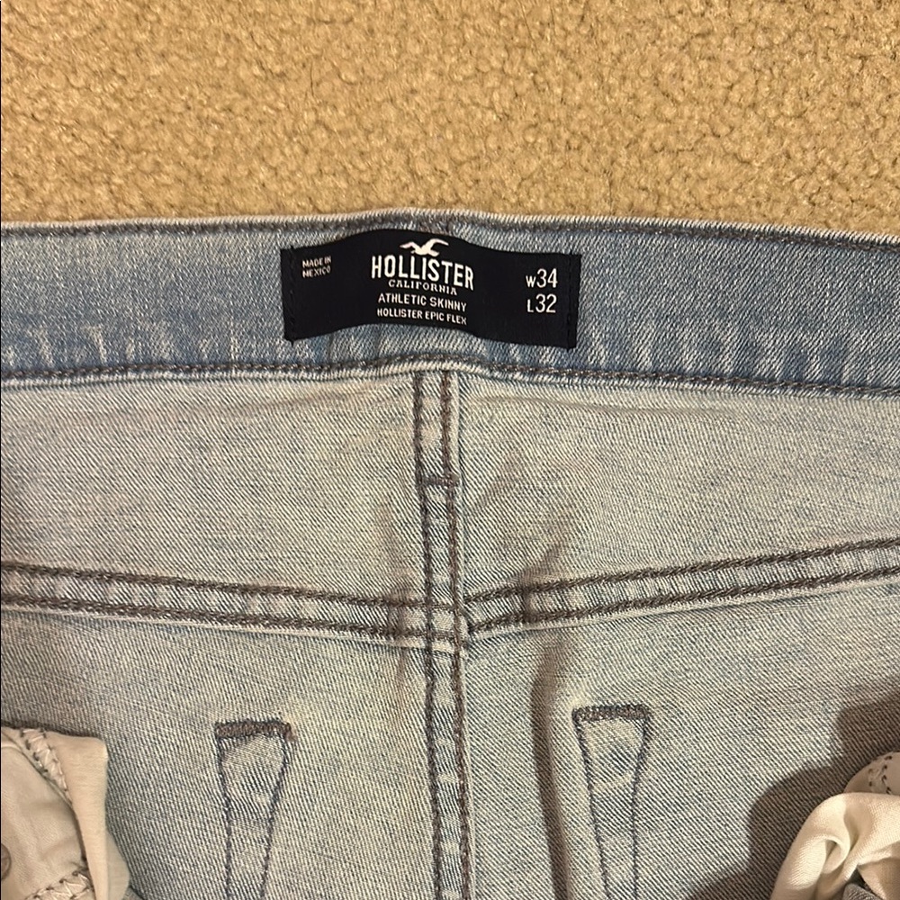 Hollister Light Blue Denim Jeans